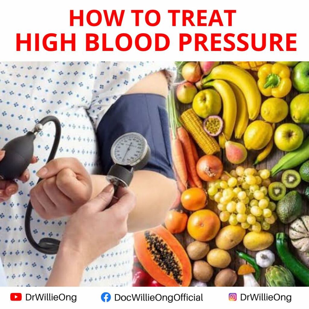 How To Treat High Blood Pressure Doc Willie Ong